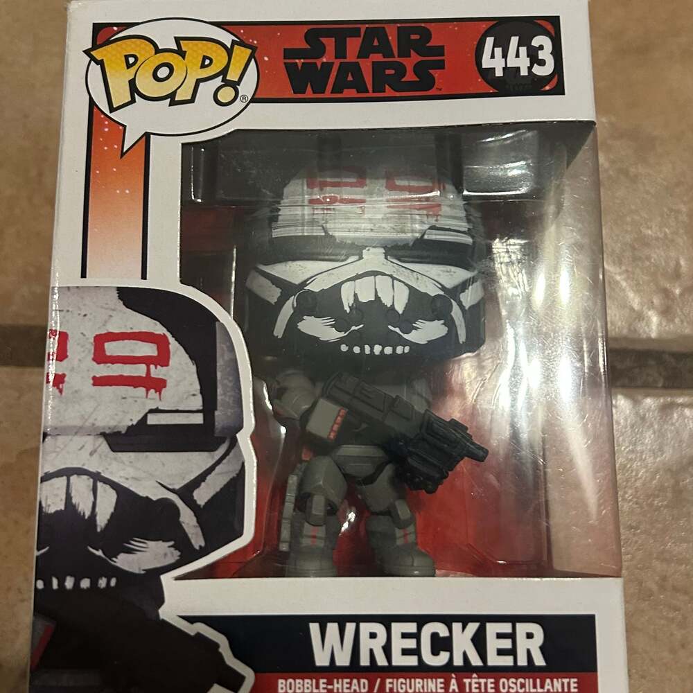 Funko Pop! Star Wars: The Bad Batch - Wrecker #443 Vinyl Figure